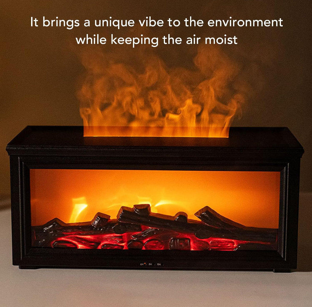 Diffuseur de Flamme Cheminée WinterWarmix